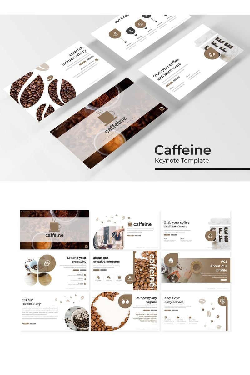 Caffeine - Keynote template