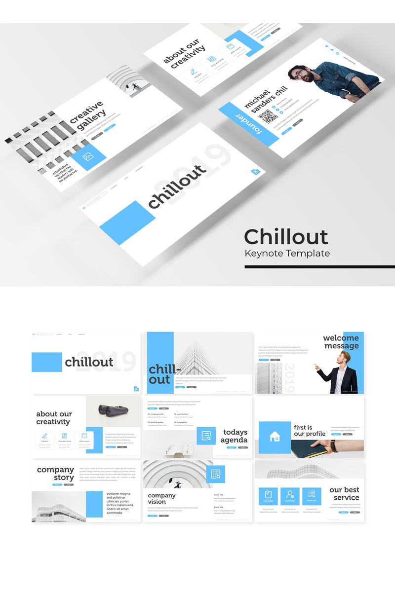 Chillout - Keynote template