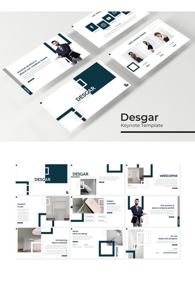 Desgar - Keynote template