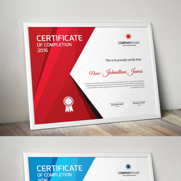 Corporate Decorative Certificate Templates 95696