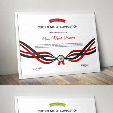 Corporate Decorative Certificate Templates 95698