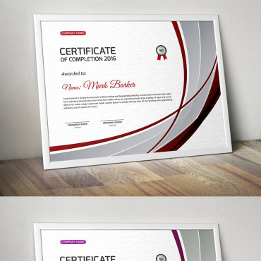 Corporate Decorative Certificate Templates 95699