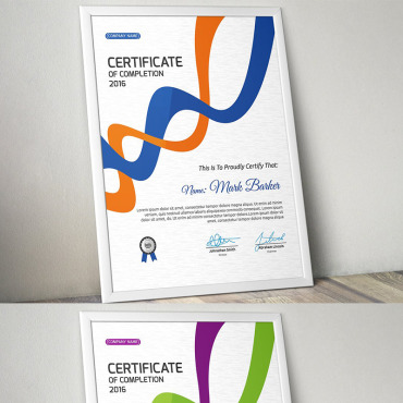 Corporate Decorative Certificate Templates 95702