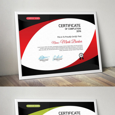Corporate Decorative Certificate Templates 95703