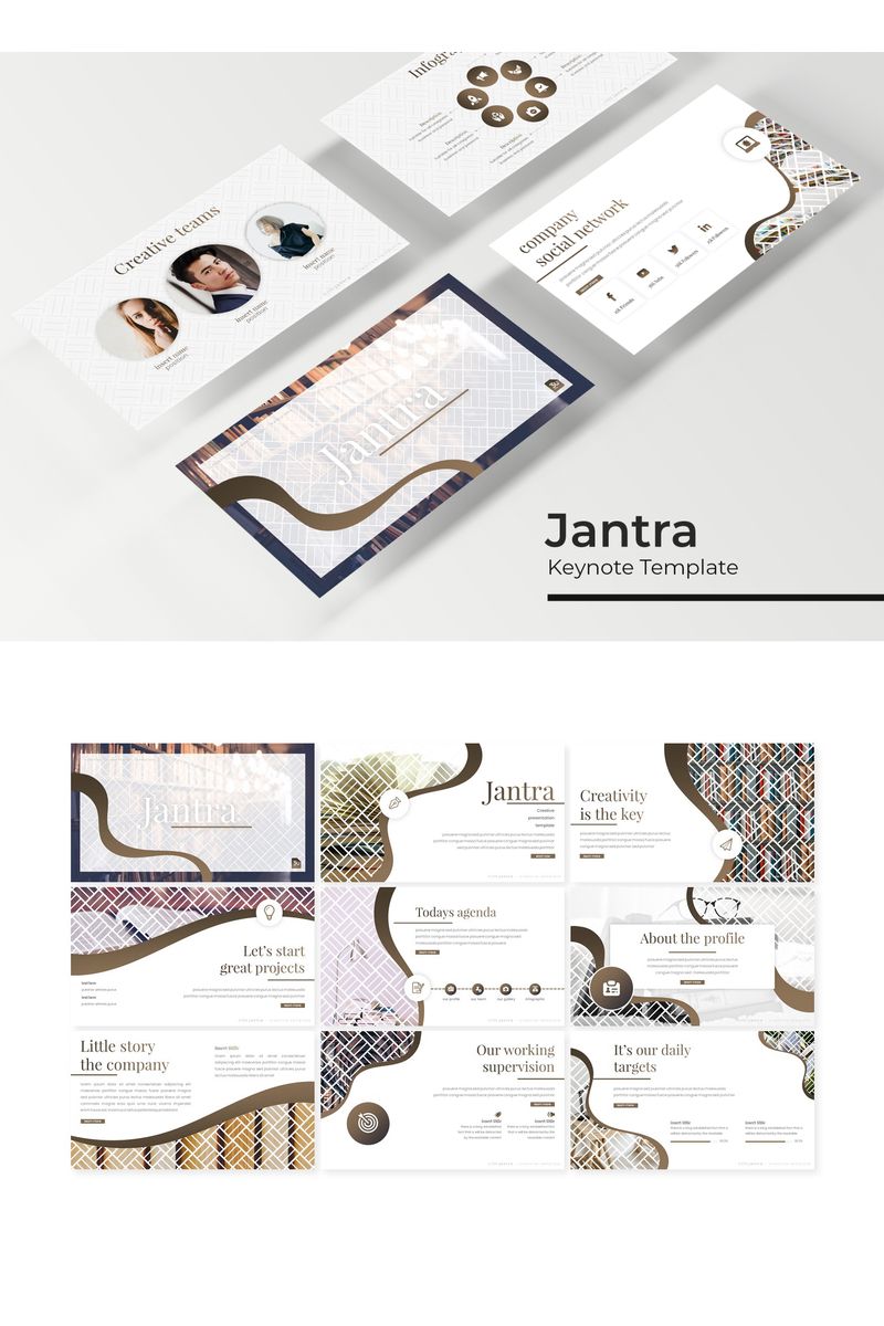 Jantra - Keynote template