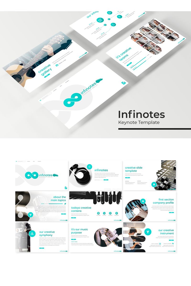 Infinotes - Keynote template