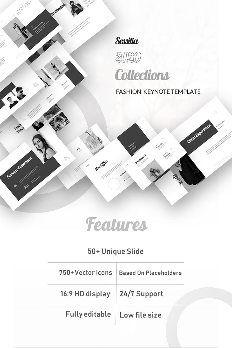 Sessilia - Fashion - Keynote template