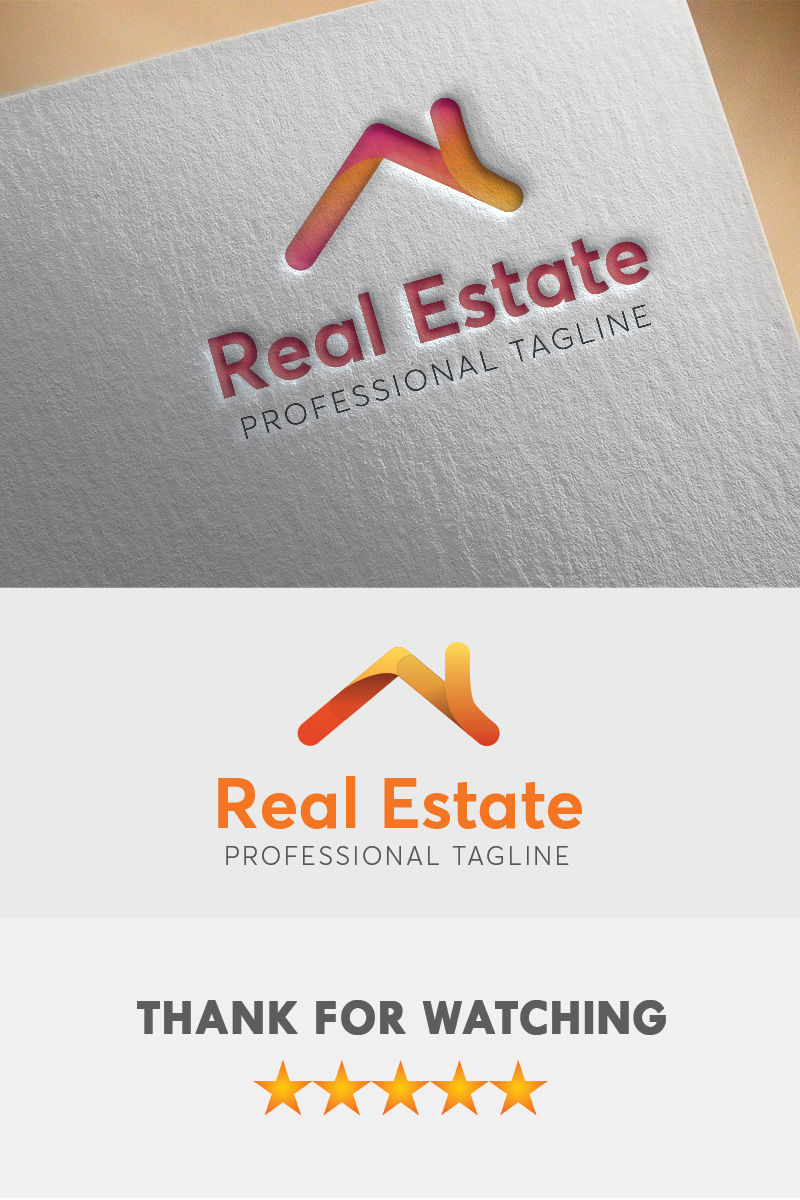 Construction Logo - Real Estate Logo Template