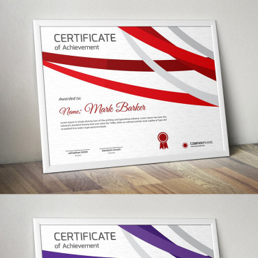 Corporate Decorative Certificate Templates 95795