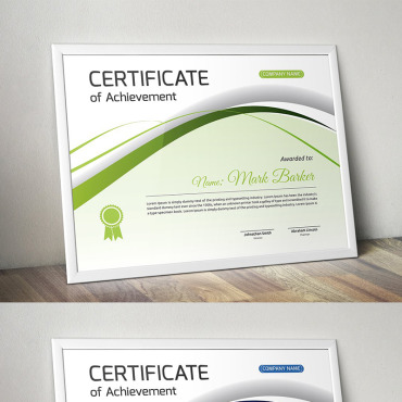 Corporate Decorative Certificate Templates 95800