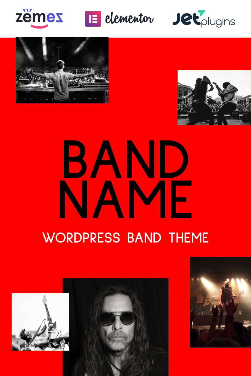 Freebone - Wordpress Music Band WordPress Theme