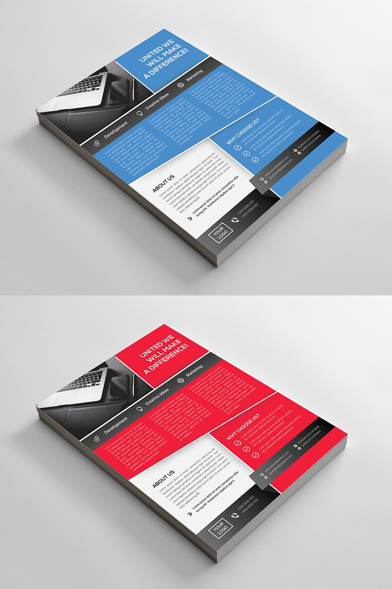 Modern Clean  Flyer - Corporate Identity Template