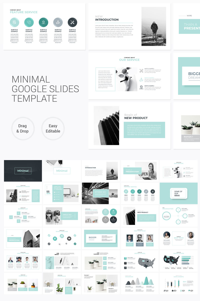 Minimal Presentation Google Slides