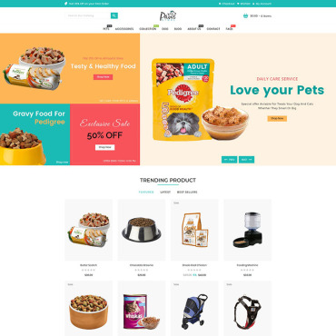 Dog Animal Shopify Themes 95851