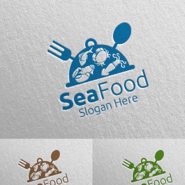Restaurant Cafe Logo Templates 95873
