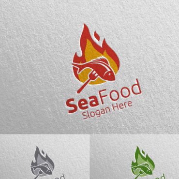 Restaurant Cafe Logo Templates 95874