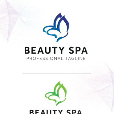 Beauty Blue Logo Templates 95885