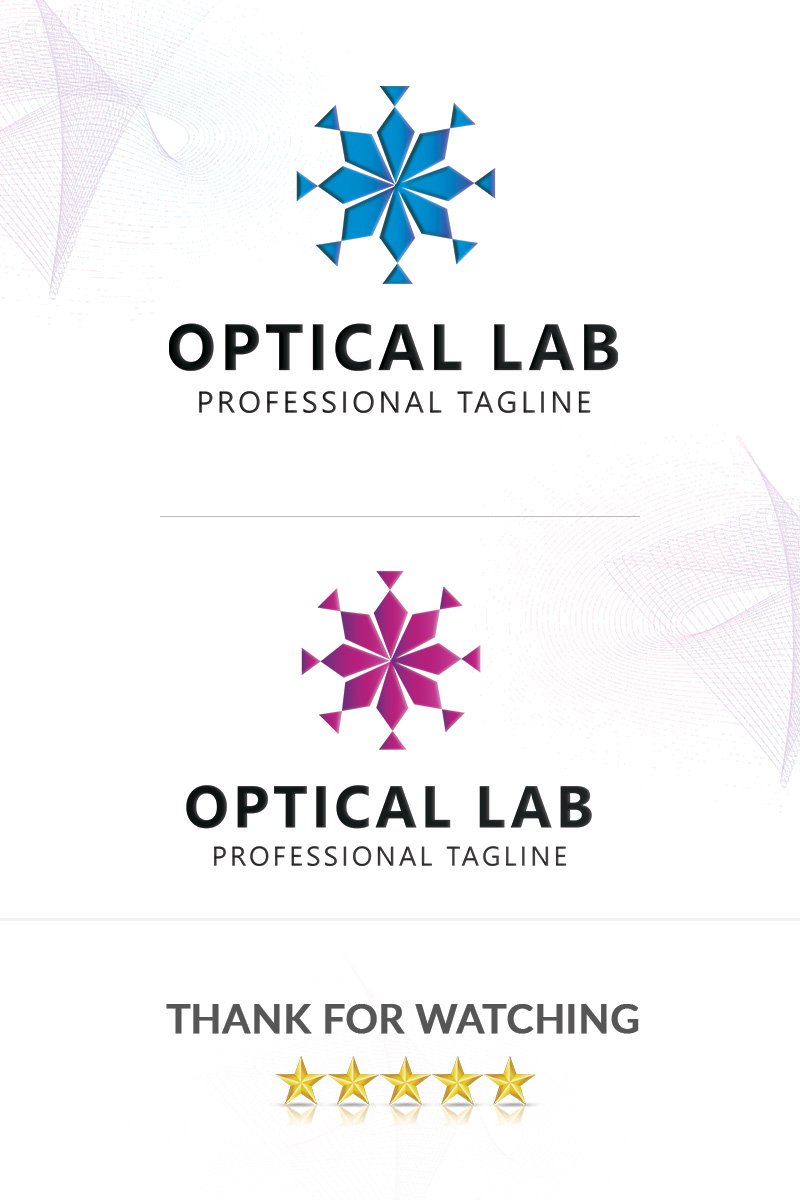 Optical Lab Logo Template