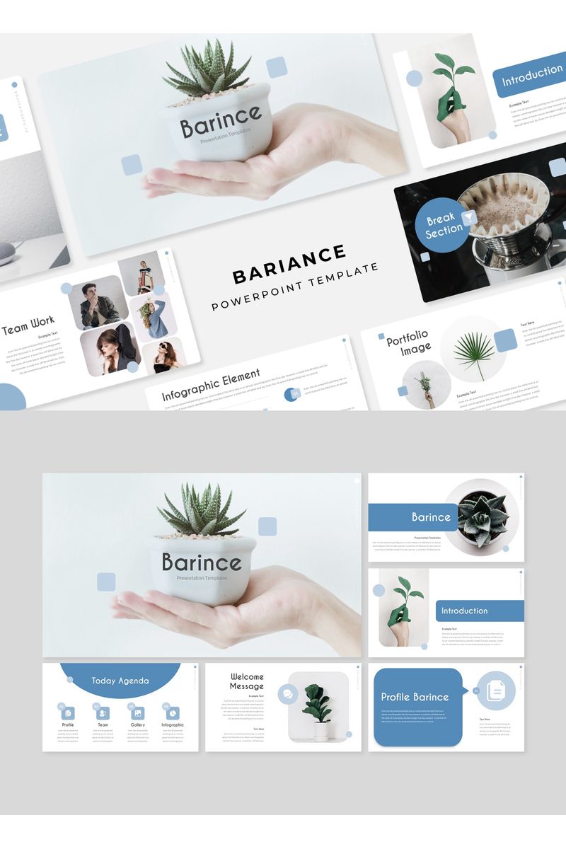 BARINCE PowerPoint template