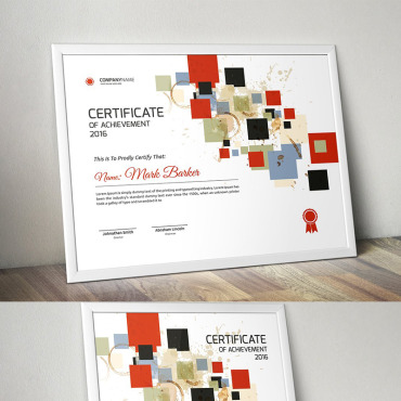 Corporate Decorative Certificate Templates 95921