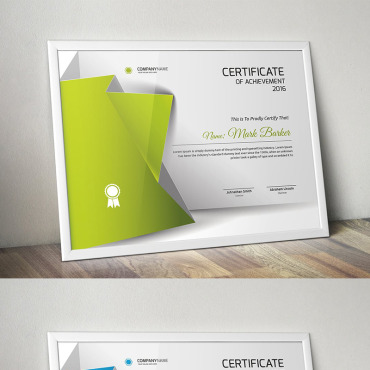 Corporate Decorative Certificate Templates 95922