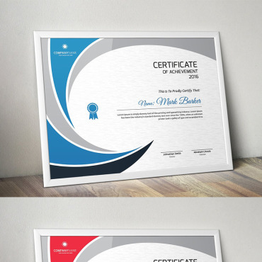 Corporate Decorative Certificate Templates 95923
