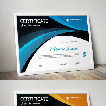Corporate Decorative Certificate Templates 95932