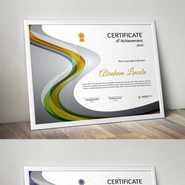 Corporate Decorative Certificate Templates 95934