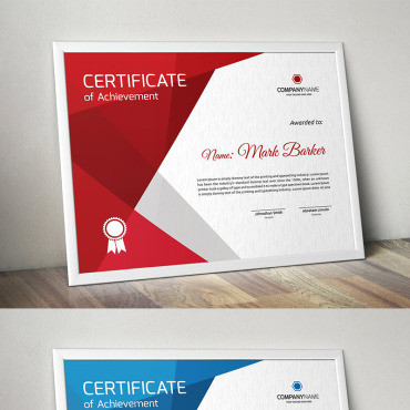 Corporate Decorative Certificate Templates 95937