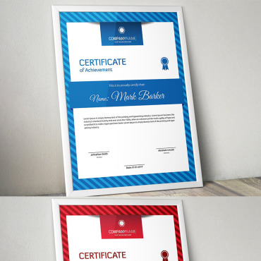 Corporate Decorative Certificate Templates 95938