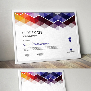 Corporate Decorative Certificate Templates 96013