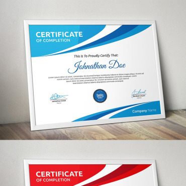 Corporate Decorative Certificate Templates 96021