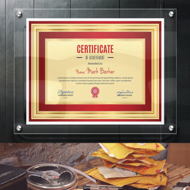 Corporate Decorative Certificate Templates 96024