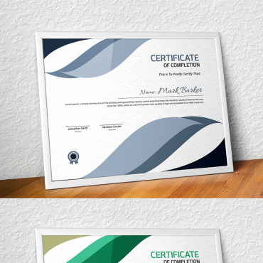 Corporate Decorative Certificate Templates 96059