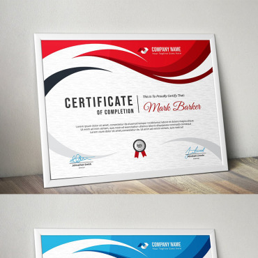 Corporate Decorative Certificate Templates 96221