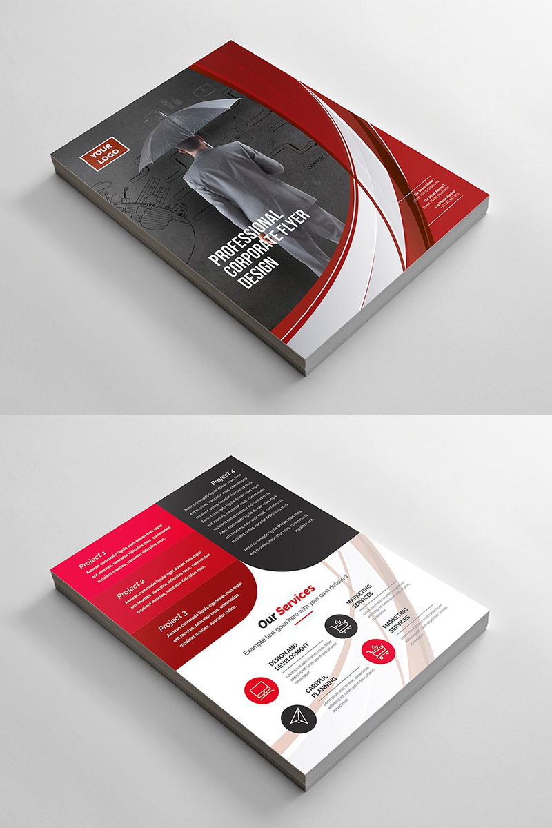 Both Side Flyer - Corporate Identity Template