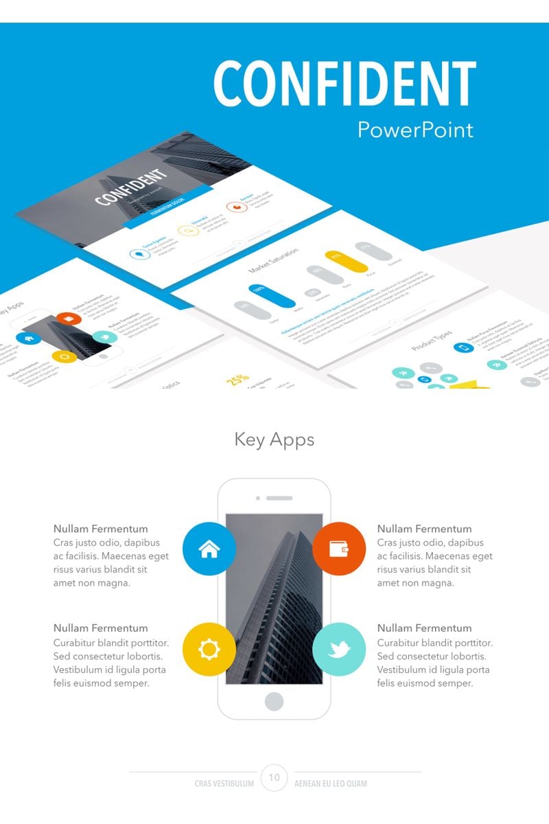 Confident PowerPoint template