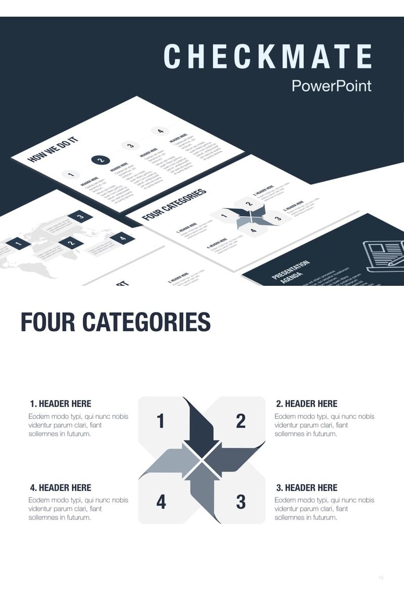 Checkmate PowerPoint template