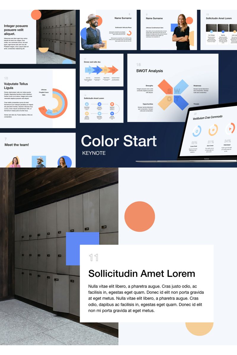 Color Start - Keynote template