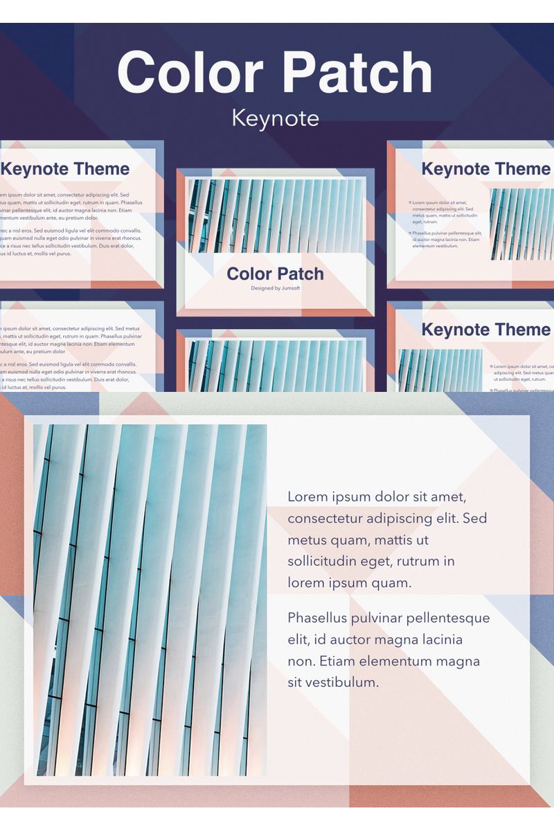 Color Patch - Keynote template