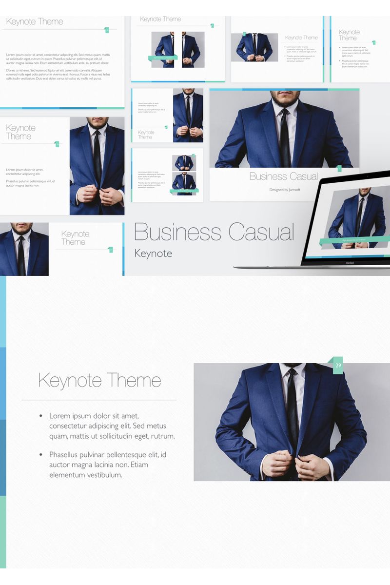 Business Casual - Keynote template