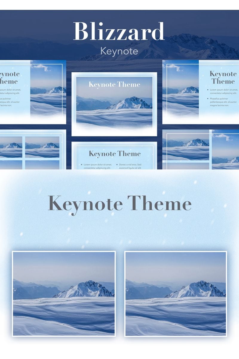 Blizzard - Keynote template