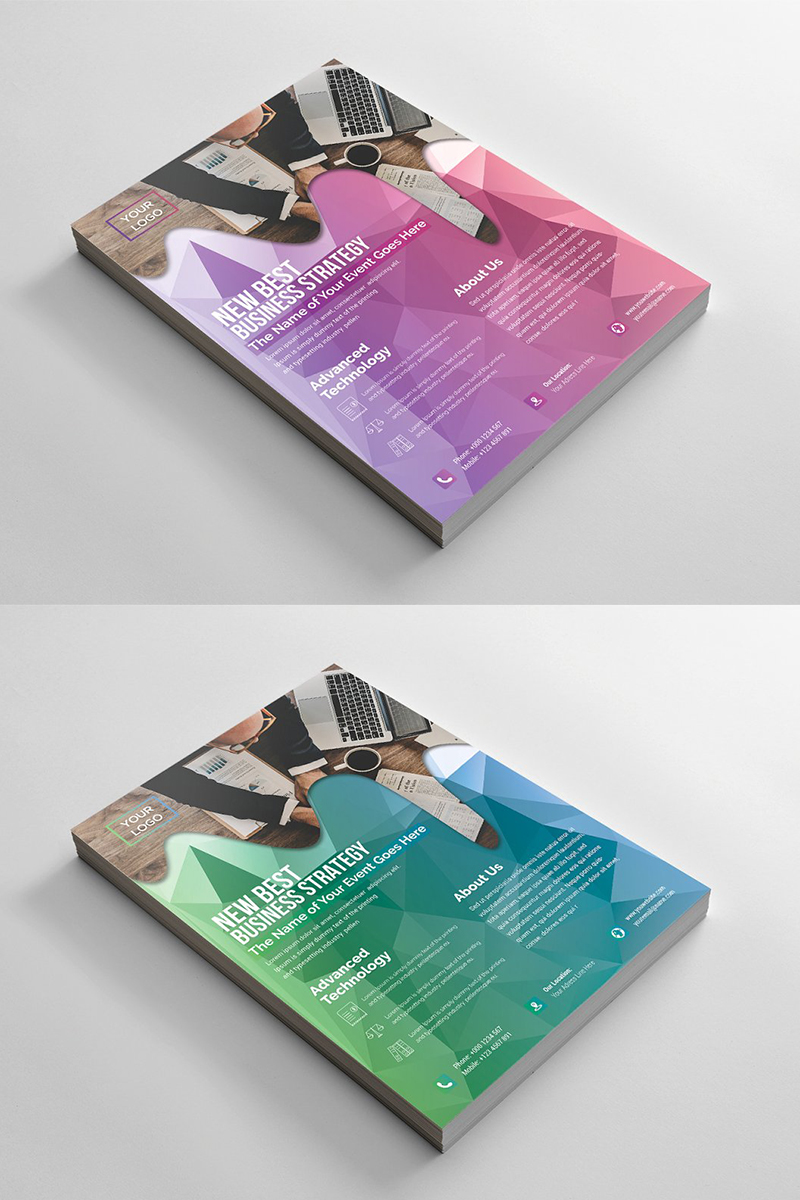 Colorful Flyer - Corporate Identity Template