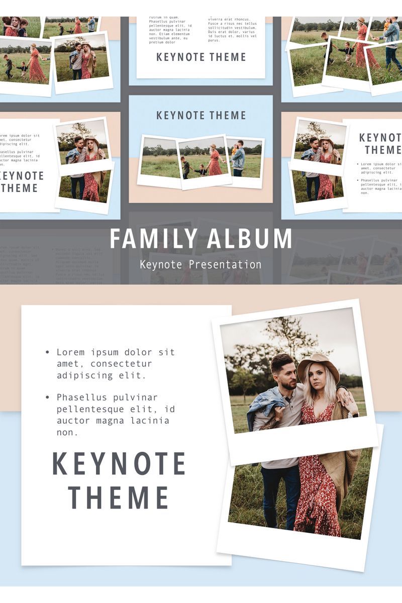 Family Album - Keynote template