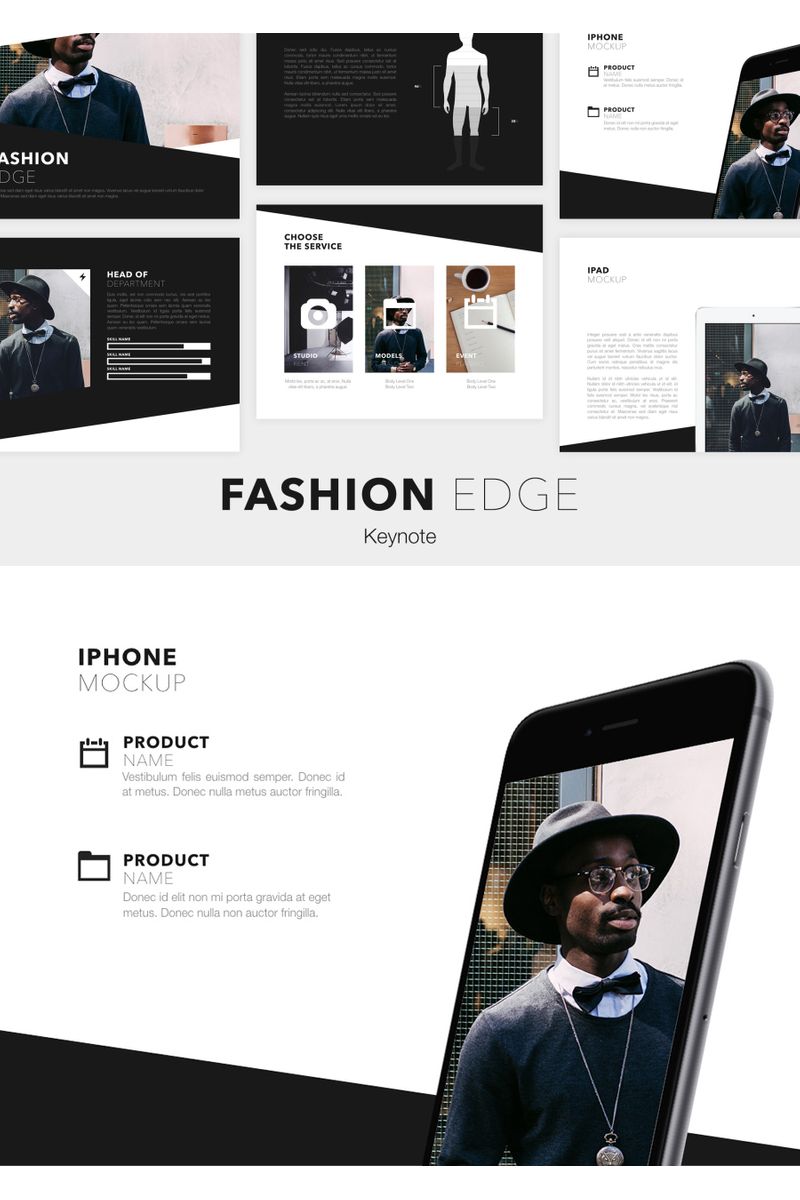 Fashion Edge - Keynote template