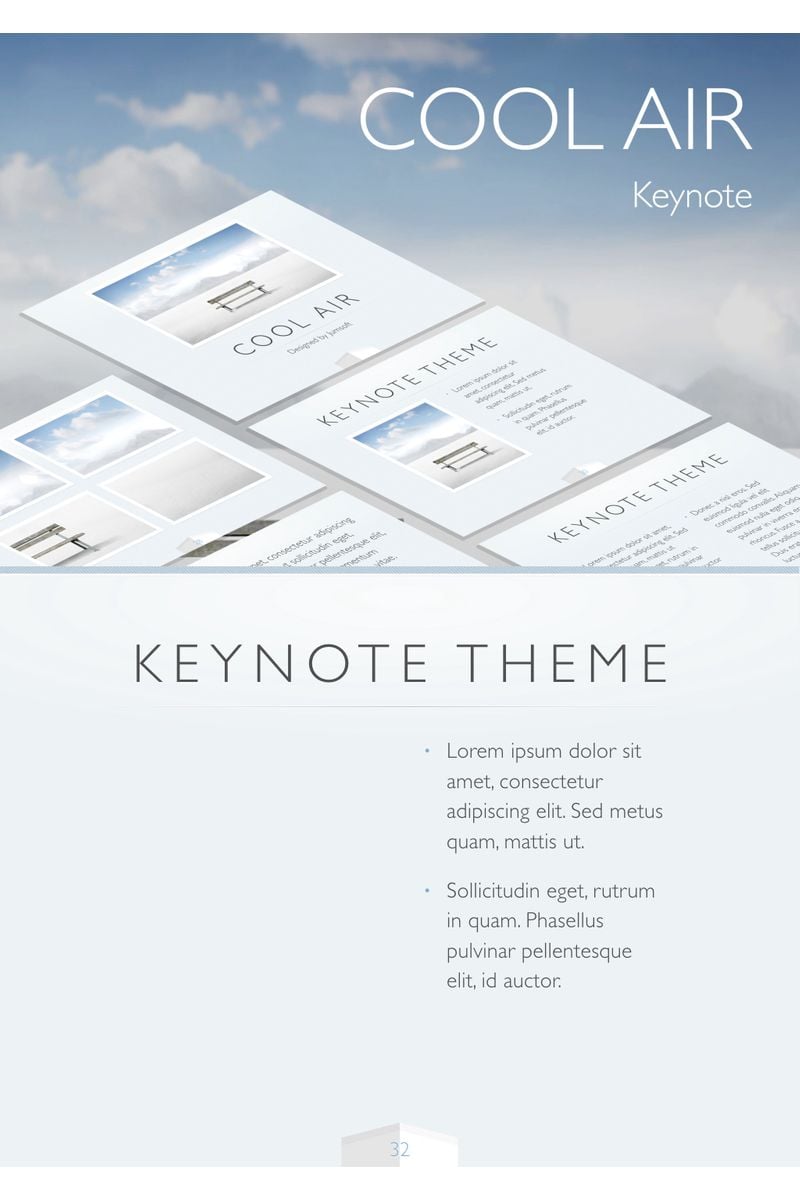 Cool Air - Keynote template