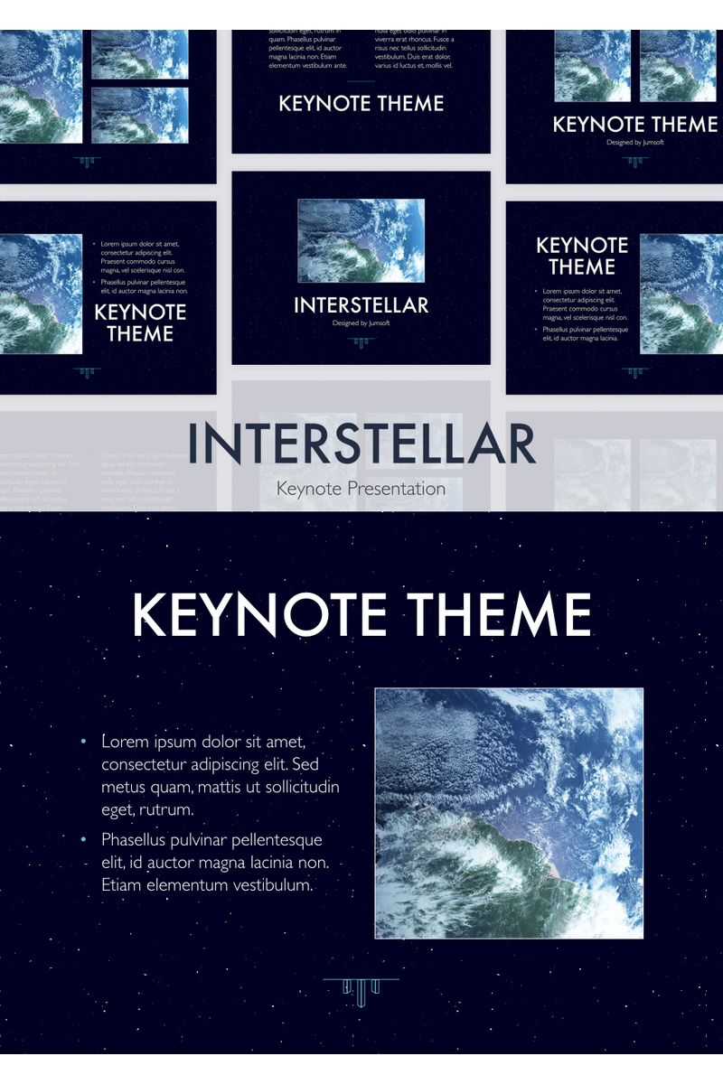 Interstellar - Keynote template