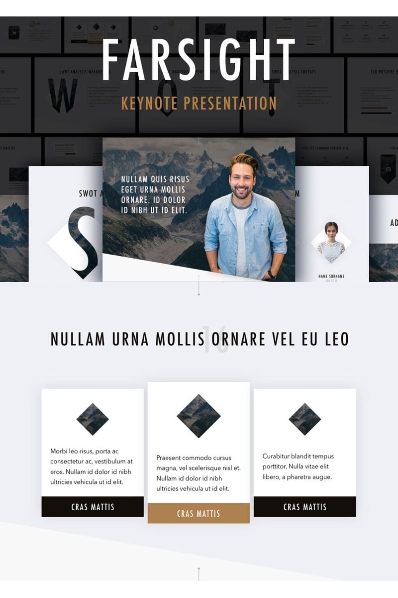 Farsight - Keynote template
