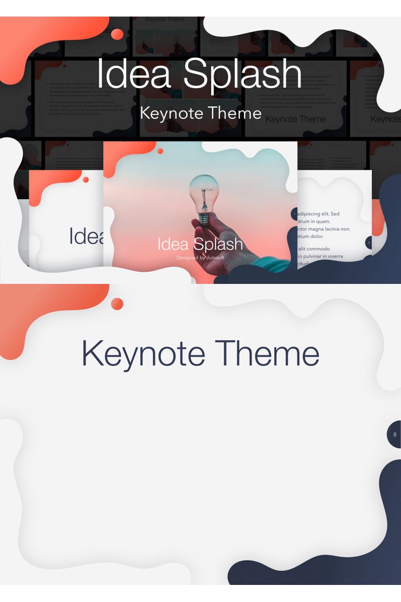 Idea Splash - Keynote template