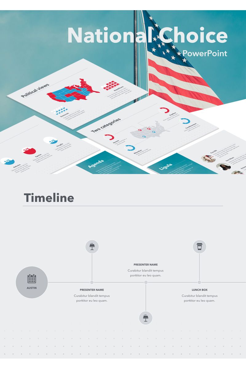 National Choice PowerPoint template
